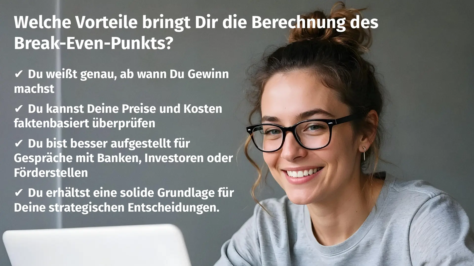 Vorteile der Berechnung des Break-Even-Punkts