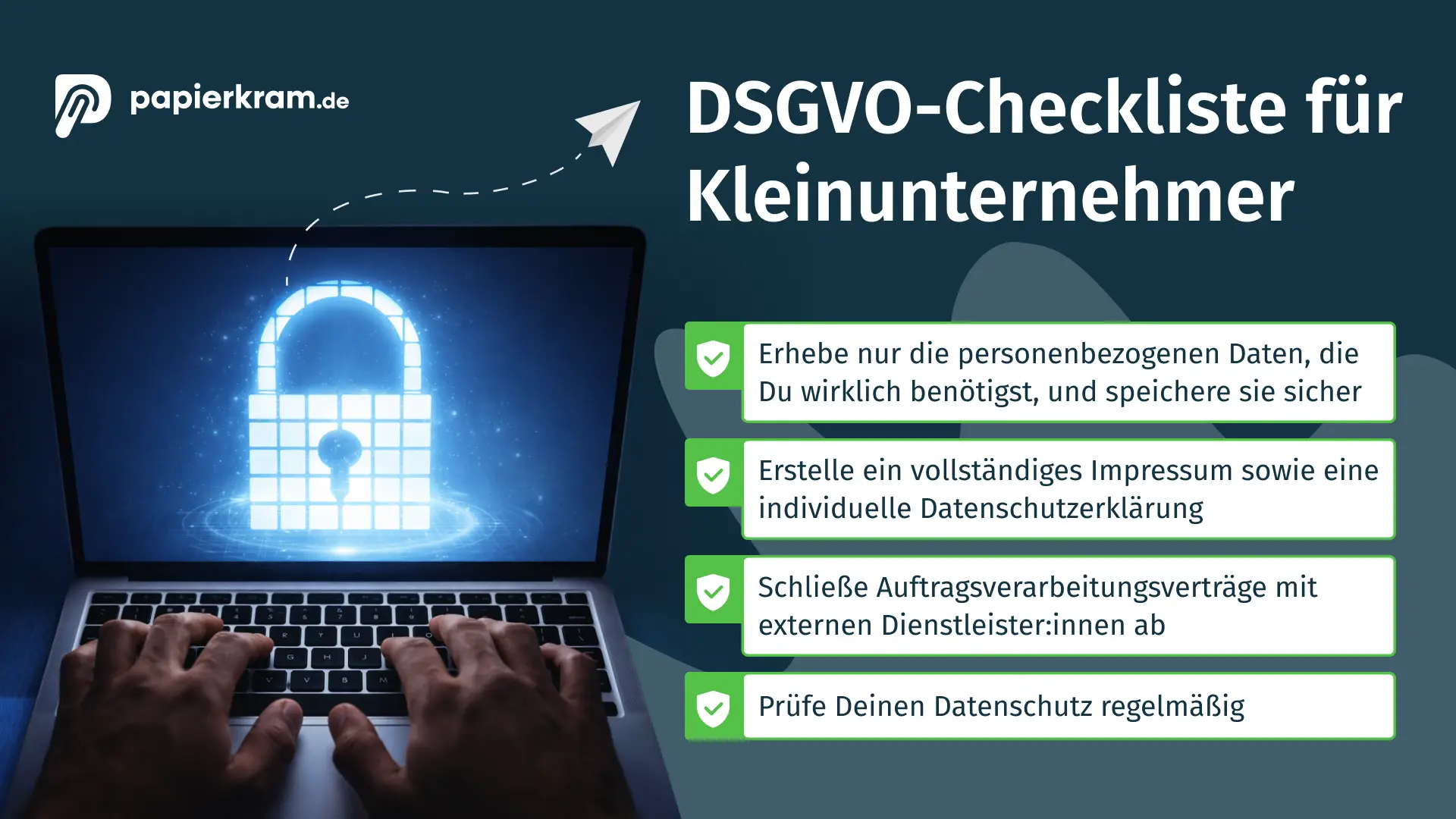 DSGVO-Checkliste für Kleinunternehmen