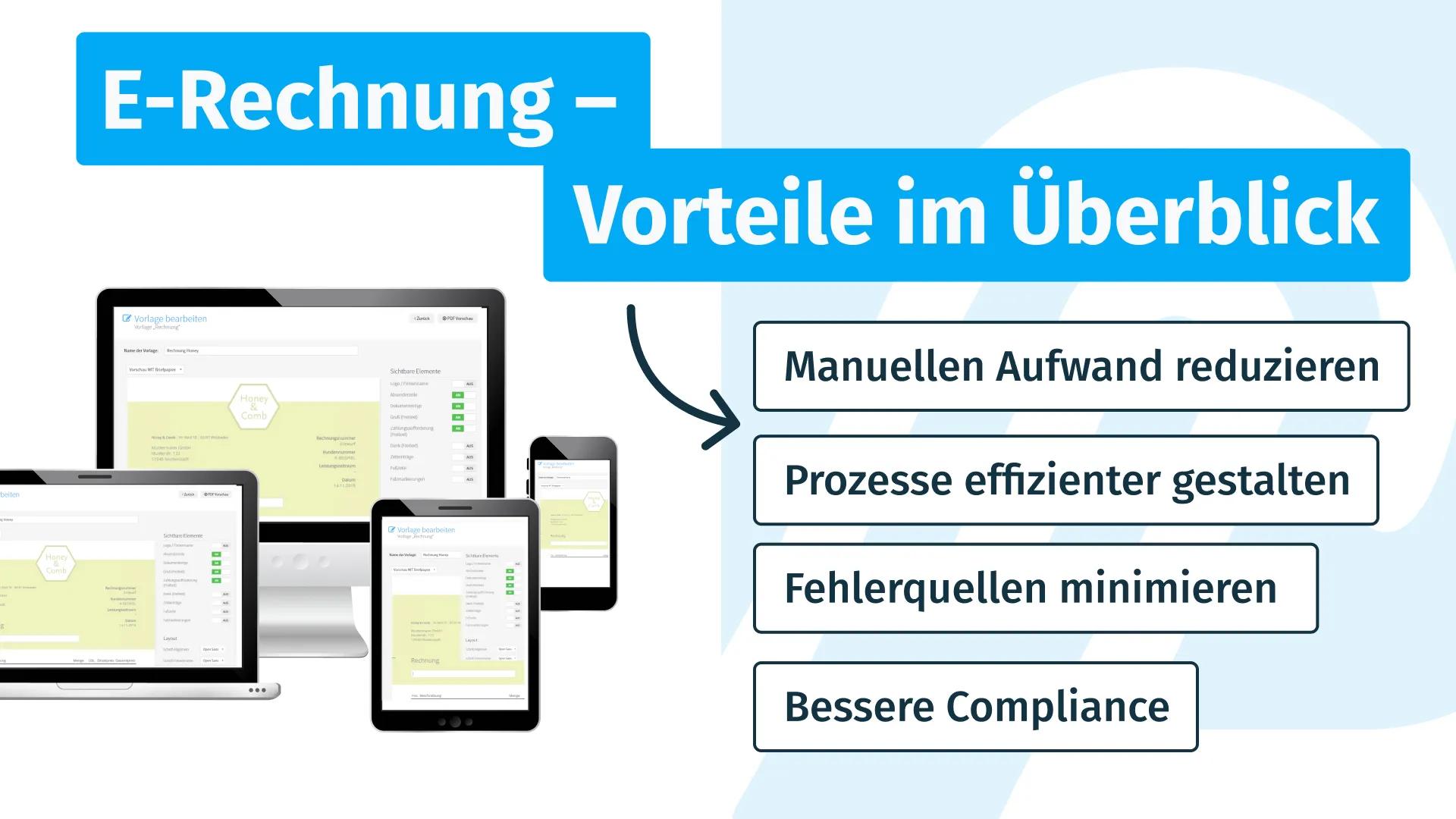 Vorteile der E-Rechnung