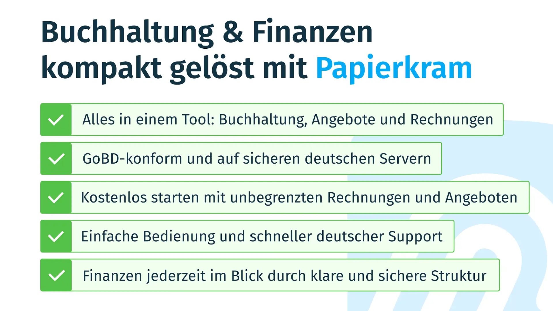 Buchhaltung und Finanzen, behalte den Überblick mit Papierkram