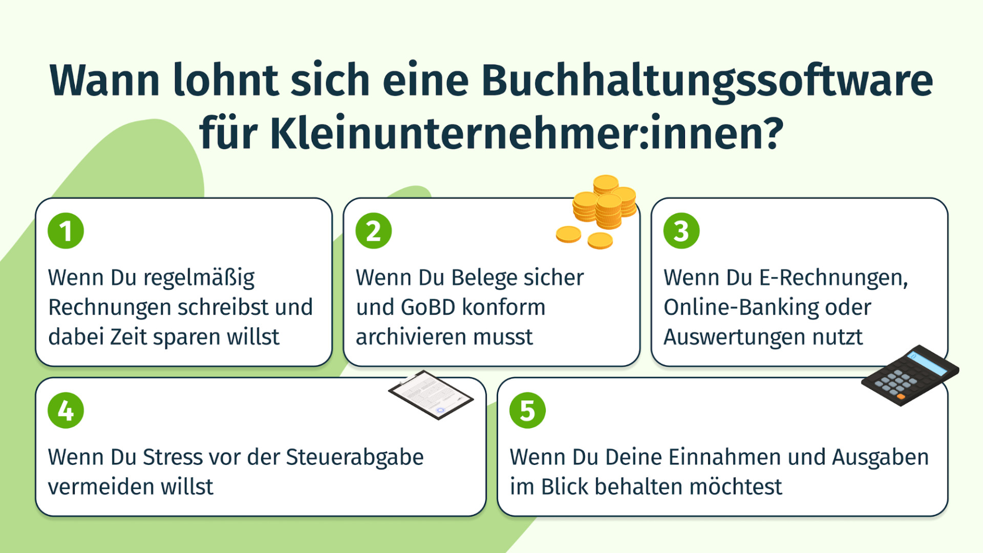 Wann lohnt sich eine Buchhaltungssoftware für Kleinunternehmen?