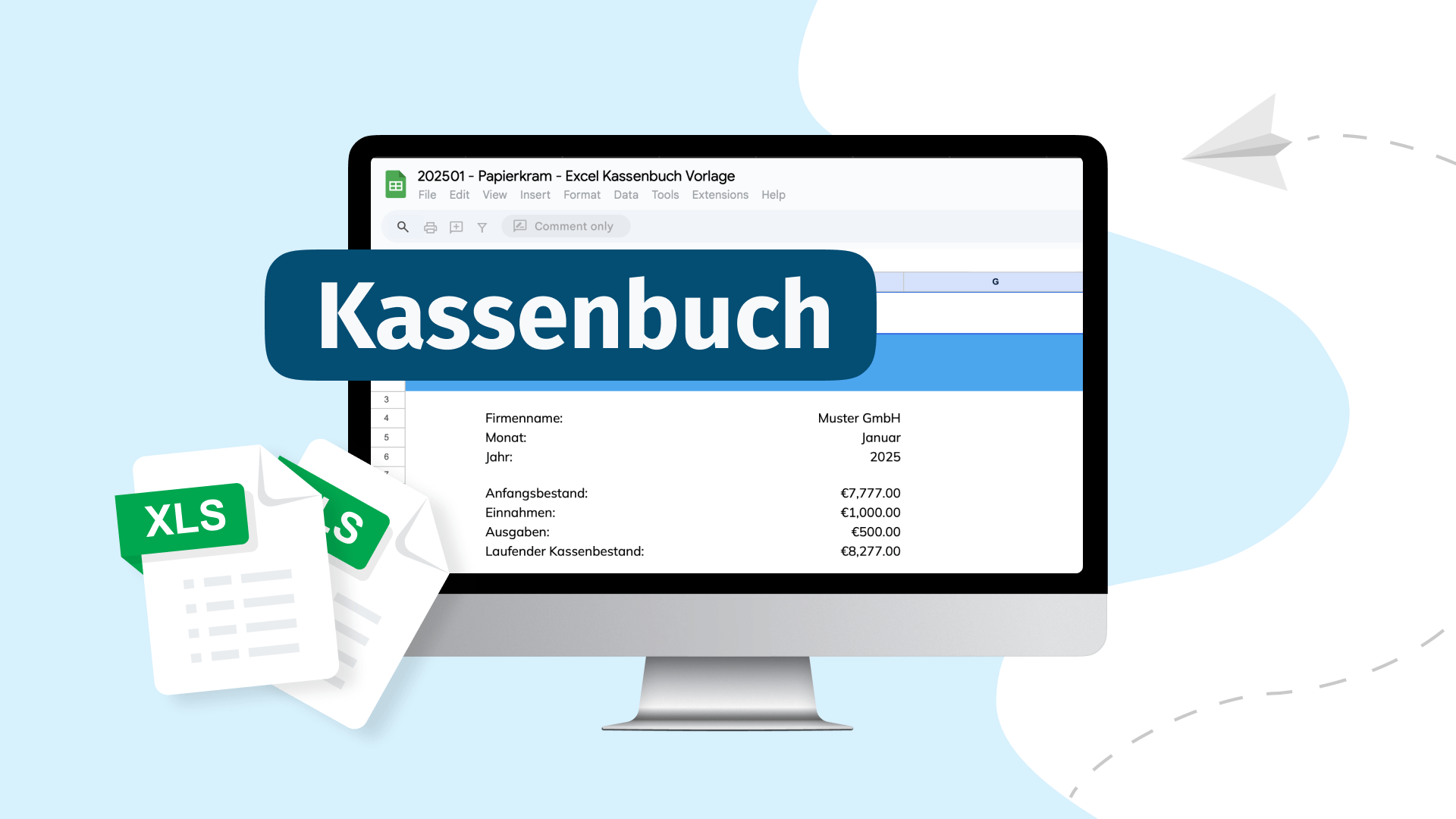 Ein Excel-Kassenbuch zum Download