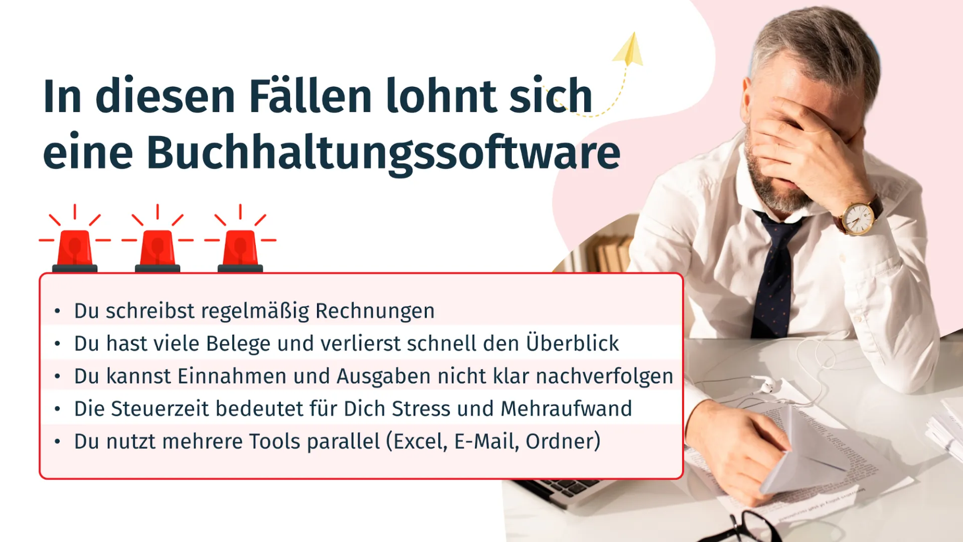 In diesen Fällen lohnt sich eine Buchhaltungssoftware