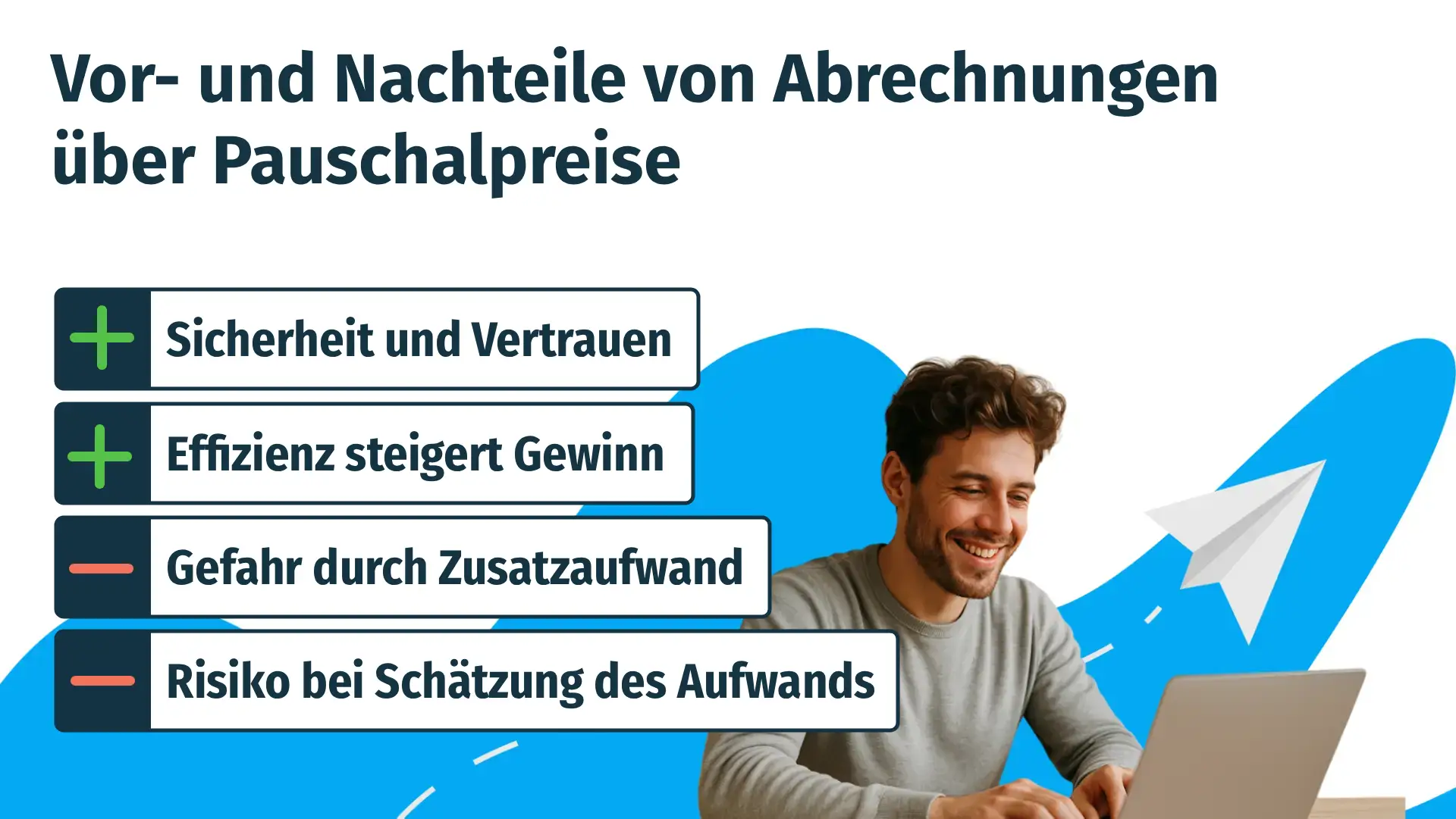 Vor- und Nachteile von Pauschalpreisen bei Selbstständigkeit