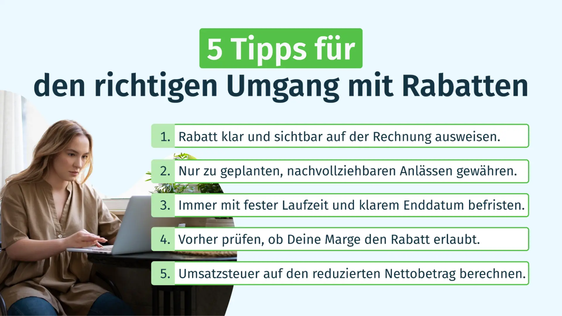 5 Tipps für den richtigen Umgang mit Rabatten
