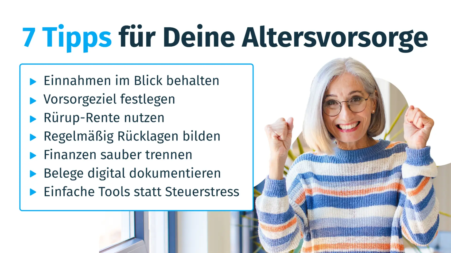 7 Tipps für die Altersvorsorge